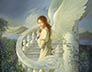 angel's embrace original painting by edward tadiello